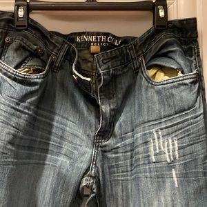 Kenneth Cole Men’s Blue Jeans 36 x 30